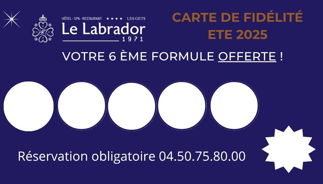 Carte fidélité